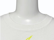 Load image into Gallery viewer, Lucien Pellat-Finet ルシアン ペラフィネ マリファナ 半袖Tシャツ サイズS プリント ホワイト イエロー 美品 中古 4b002077