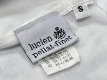 Load image into Gallery viewer, Lucien Pellat-Finet ルシアン ペラフィネ マリファナ 半袖Tシャツ サイズS プリント ホワイト イエロー 美品 中古 4b002077