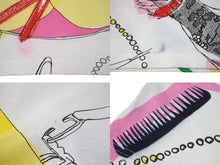 Load image into Gallery viewer, Christian Dior クリスチャンディオール ガリアーノ期 総柄 Tシャツ カットソー サドル 1E12055214 レディース ホワイト マルチカラー サイズ US 6 中古 4b002082