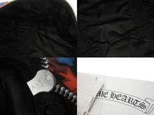 Load image into Gallery viewer, 新品同様 CHROME HEARTS クロムハーツ セメタリー クロスパッチ ボストンバッグ ミニボストン シルバー925 ブラック マルチカラー 中古 4b002088