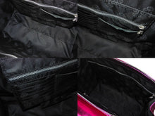 Load image into Gallery viewer, 新品同様 CHROME HEARTS クロムハーツ ハンドバッグ メタリック リミテッド ダガージップ CHクロス ピンク 中古 4b002089
