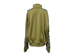 新品未使用 KAPITAL キャピタル スムースジャージー TH.D.D. トラックJKT ジャケット K2503LC105 カーキ サイズ4 (XL) 中古 4b002100