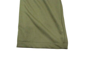 未使用 KAPITAL キャピタル スムースジャージー TH.DD バギートラックパンツ KHAKI カーキ K2503LP107 ミリタリー サイズ2 M 中古 4b002101 
