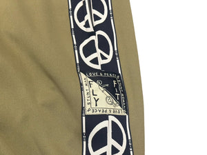 未使用 KAPITAL キャピタル スムースジャージー TH.DD トラックパンツ K2503LP106 カーキ サイズ 3 L 中古 4b002102 