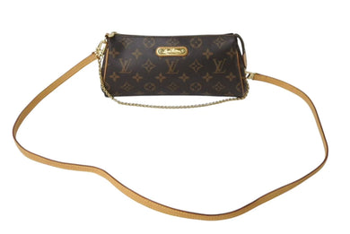 LOUIS VUITTON ルイヴィトン エヴァ ショルダーバッグ M95567 モノグラム ブラウン ゴールド金具 美品 中古 4b002104