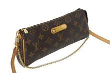 Load image into Gallery viewer, LOUIS VUITTON ルイヴィトン エヴァ ショルダーバッグ M95567 モノグラム ブラウン ゴールド金具 美品 中古 4b002104