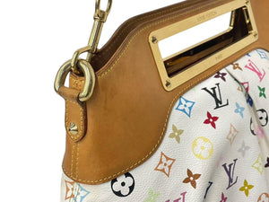 LOUIS VUITTON ルイヴィトン ジュディGM ワンショルダーバッグ M40253 モノグラム マルチカラー 村上隆 ホワイト 美品 中古 4b002108
