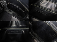 Load image into Gallery viewer, BALENCIAGA バレンシアガ クラシック シティ ハンドバッグ 2WAY 528147 メッシュ レザー ブラック シルバー金具 良品 中古 4b002112