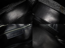 Load image into Gallery viewer, BALENCIAGA バレンシアガ クラシック シティ ハンドバッグ 2WAY 528147 メッシュ レザー ブラック シルバー金具 良品 中古 4b002112
