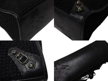 Load image into Gallery viewer, BALENCIAGA バレンシアガ クラシック シティ ハンドバッグ 2WAY 528147 メッシュ レザー ブラック シルバー金具 良品 中古 4b002112