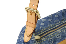 Load image into Gallery viewer, LOUIS VUITTON ルイヴィトン ショルダーバッグ ワンショルダー モノグラムデニムバギーPM M95049 インディゴブルー 美品 中古 4b002115