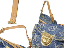 Load image into Gallery viewer, LOUIS VUITTON ルイヴィトン ショルダーバッグ ワンショルダー モノグラムデニムバギーPM M95049 インディゴブルー 美品 中古 4b002115