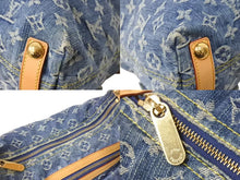 Load image into Gallery viewer, LOUIS VUITTON ルイヴィトン ショルダーバッグ ワンショルダー モノグラムデニムバギーPM M95049 インディゴブルー 美品 中古 4b002115