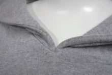 Load image into Gallery viewer, MIU MIU ミュウミュウ 22AW Logo-Embroidered Sailor-Coller Sweatshirt ロゴ刺繍 セーラーカラー スウェット グレー サイズS 美品 中古 4b002151