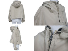 Load image into Gallery viewer, PRADA プラダ 2010年製 ラッピングストラップ ショートレングスコート 88721J ベージュ サイズS 美品 中古 4b002154