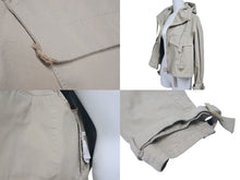Load image into Gallery viewer, PRADA プラダ 2010年製 ラッピングストラップ ショートレングスコート 88721J ベージュ サイズS 美品 中古 4b002154
