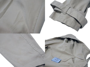 PRADA プラダ 2010年製 ラッピングストラップ ショートレングスコート 88721J ベージュ サイズS 美品 中古 4b002154