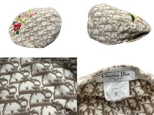 Load image into Gallery viewer, CHRISTIAN DIOR クリスチャンディオール baby Dior トロッター柄 花柄刺繍 ジャケット スカート ハット 3点セット ベージュ サイズ3A 美品 中古 4b002158