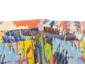 DAMIEN HIRST x LEVI'S ダミアンハースト リーバイス 2008年製 413本限定 コラボデニム スキニーフィット 総柄 サイズ26x34 美品 中古 4b002159