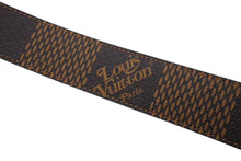 Load image into Gallery viewer, 新品同様 LOUIS VUITTON ルイヴィトン 2020AW サンチュール LVスクエア NIGOコラボ ダミエジャイアント サイズ95/38 中古 4b002166