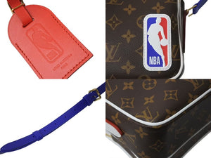 極美品 LOUIS VUITTON x NBA ルイヴィトン モノグラム M45584 ナイルメッセンジャーPM ショルダーバッグ 中古 4b002168