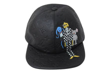 Load image into Gallery viewer, 極美品 LOUIS VUITTON ルイヴィトン ヴァージルフレンズキャップ mp2943 モノグラム サイズ60 ブラック 美品 中古 4b002170