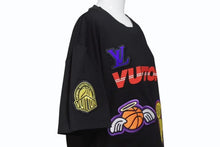 Load image into Gallery viewer, 新品未使用 LOUISVUITTON ルイヴィトン NBA ヴァージル半袖Ｔシャツ RM212M DT3 HLY21W コットン ブラック サイズL 中古 4b002172