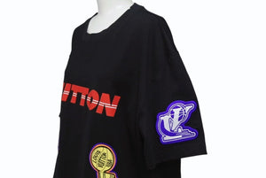 新品未使用 LOUISVUITTON ルイヴィトン NBA ヴァージル半袖Ｔシャツ RM212M DT3 HLY21W コットン ブラック サイズL 中古 4b002172