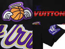 Load image into Gallery viewer, 新品未使用 LOUISVUITTON ルイヴィトン NBA ヴァージル半袖Ｔシャツ RM212M DT3 HLY21W コットン ブラック サイズL 中古 4b002172
