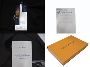 新品未使用 LOUISVUITTON ルイヴィトン NBA ヴァージル半袖Ｔシャツ RM212M DT3 HLY21W コットン ブラック サイズL 中古 4b002172
