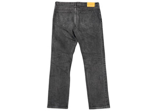 LOUIS VUITTON ルイヴィトン デニムパンツ ヴァージル期 H1D70WDKN ブラック シルバー金具 サイズ34 美品 中古 4b002174