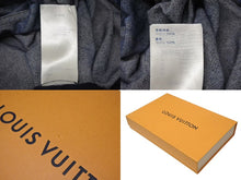 画像をギャラリービューアに読み込む, 極美品 LOUIS VUITTON ルイヴィトン ダミエソルト チェック柄デニムパンツ RM212M DR0 HLD03W ブルー コットン ゴールド金具 中古 4b002176