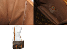 Load image into Gallery viewer, LOUIS VUITTON ルイ ヴィトン ジベシエールGM ショルダーバッグ モノグラムキャンバス ブラウン ゴールド金具 美品 中古 4b002177