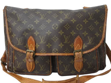 Load image into Gallery viewer, LOUIS VUITTON ルイ ヴィトン ジベシエールGM ショルダーバッグ モノグラムキャンバス ブラウン ゴールド金具 美品 中古 4b002177