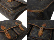 Load image into Gallery viewer, LOUIS VUITTON ルイ ヴィトン ジベシエールGM ショルダーバッグ モノグラムキャンバス ブラウン ゴールド金具 美品 中古 4b002177