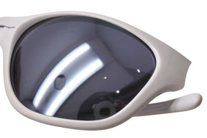 OAKLEY オークリー FROGSKINS フロッグスキン サングラス アイウェア ホワイト グレー アメリカ製 美品 中古 4b002216