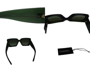 CHANEL シャネル サングラス 5480-H-A c.1718/S3 サイズ52□22 140 ココマーク フェイクパール クリアグリーン 美品 中古 4b002219