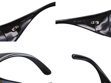 Load image into Gallery viewer, CHANEL シャネル SKI WRAPAROUND シールドサングラス 5085 c.501/87 サイズ110 ココマーク ブラック マグネット式 美品 中古 4b002222