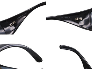 CHANEL シャネル SKI WRAPAROUND シールドサングラス 5085 c.501/87 サイズ110 ココマーク ブラック マグネット式 美品 中古 4b002222