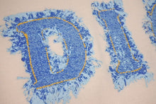 Load image into Gallery viewer, ChristianDior クリスチャンディオール 半袖Tシャツ 3P16155024 サイズ38 デニムロゴ プリント ピンク 美品 中古 4b002238