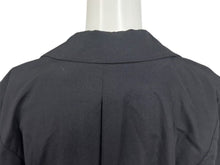 Load image into Gallery viewer, Christian Dior クリスチャンディオール アシンメトリーミディアムドレス 0150FW92 毛 キュプラ ブラック サイズ9 美品 中古 4b002239