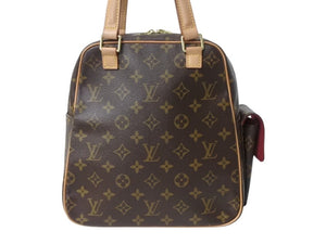 極美品 LOUIS VUITTON ルイヴィトン モノグラム エクサントリシテ ハンドバッグ M51161 ブラウン TH1003 中古 4b002256