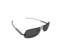 Load image into Gallery viewer, 極美品 PRADA プラダ リムレス サングラス SPR 55A 2AC-5A1 クリア グレー プラスチック イタリア製 中古 4b002257