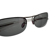 Load image into Gallery viewer, 極美品 PRADA プラダ リムレス サングラス SPR 55A 2AC-5A1 クリア グレー プラスチック イタリア製 中古 4b002257