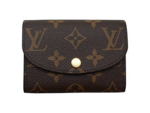 Load image into Gallery viewer, LOUIS VUITTON ルイヴィトン コインケース 二つ折り財布 ポルトモネ・ロザリ M41939 モノグラム フューシャ 美品 中古 4b002260