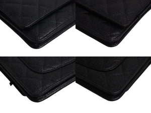 新品同様 CHANEL シャネル チェーンウォレット 長財布 AP0250 23番台 ココマーク キャビアスキン ブラック シルバー金具 中古 4b002263