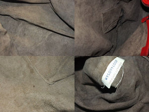 BOTTEGA VENETA ボッテガヴェネタ イントレチャート ホーボー ワンショルダーバッグ 115653 レザー レッド 美品 中古 4b002267
