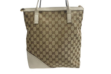 Load image into Gallery viewer, GUCCI グッチ ハンドバッグ 182492 ブラウン ベージュ GGスプリームキャンバス レザー 美品 中古 4b002273
