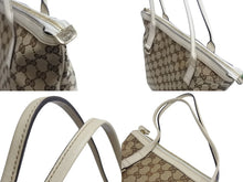 Load image into Gallery viewer, GUCCI グッチ ハンドバッグ 182492 ブラウン ベージュ GGスプリームキャンバス レザー 美品 中古 4b002273