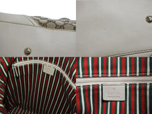 Load image into Gallery viewer, GUCCI グッチ ハンドバッグ 182492 ブラウン ベージュ GGスプリームキャンバス レザー 美品 中古 4b002273